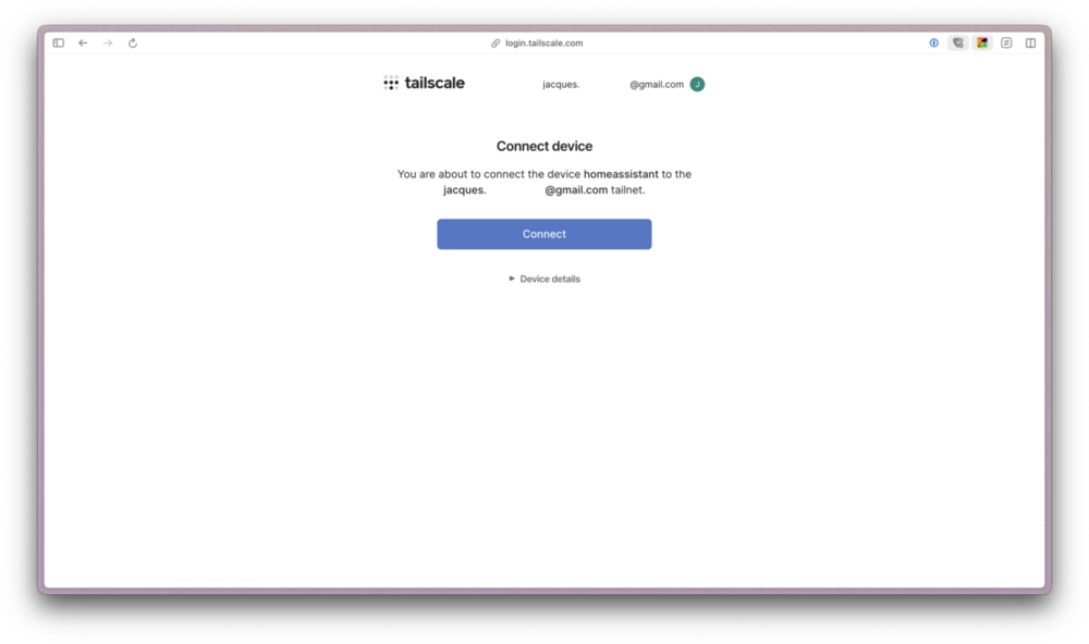 tailscale home assistant connexion.png